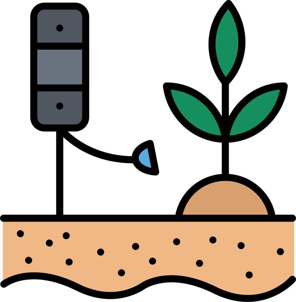 Smart Farm Vector Icon
