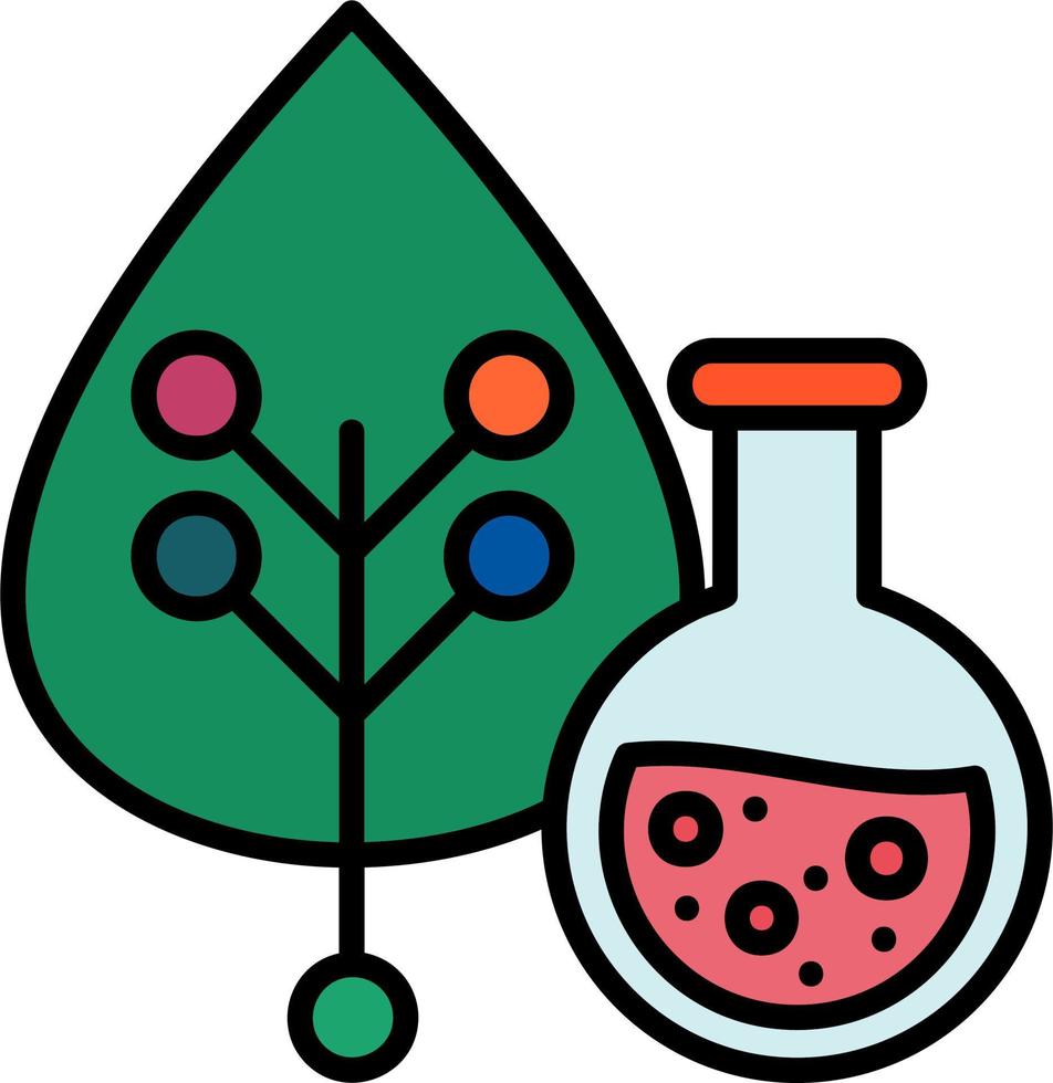 biotecnología vector icono