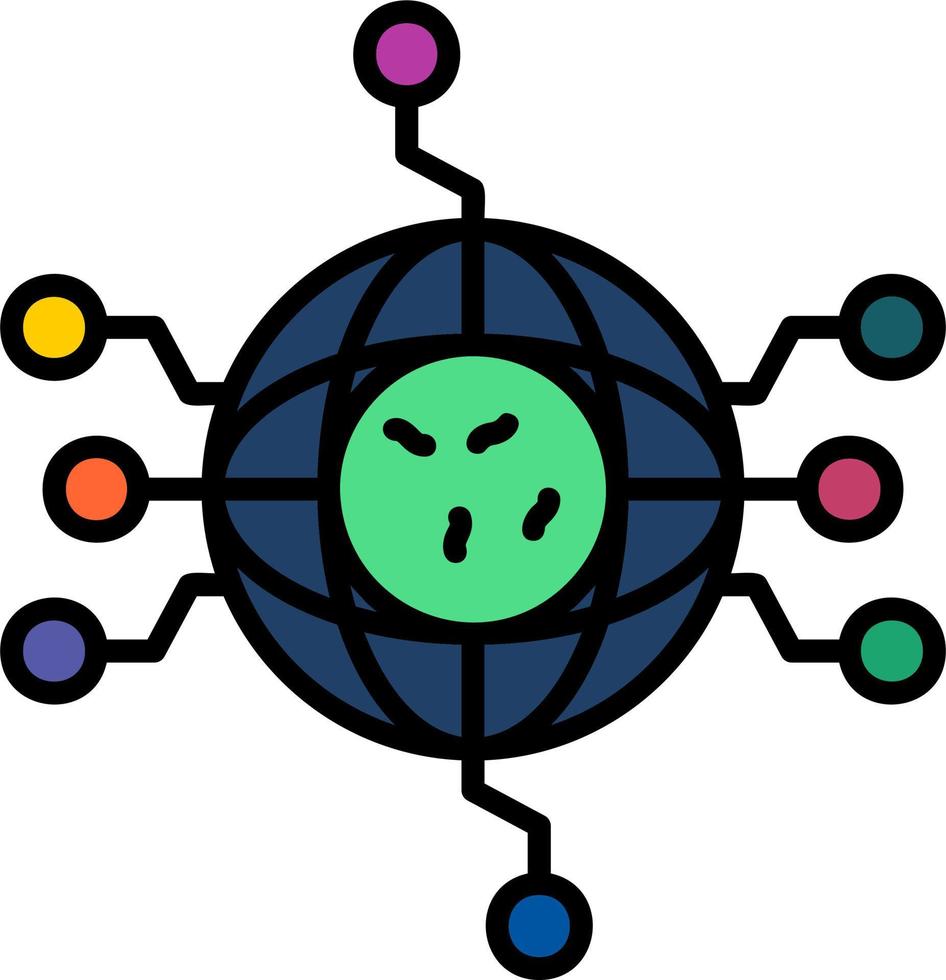 Virus Vector Icon