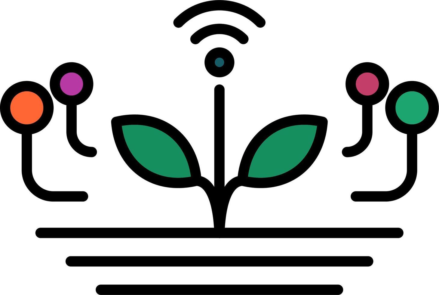Smart farm Vector Icon