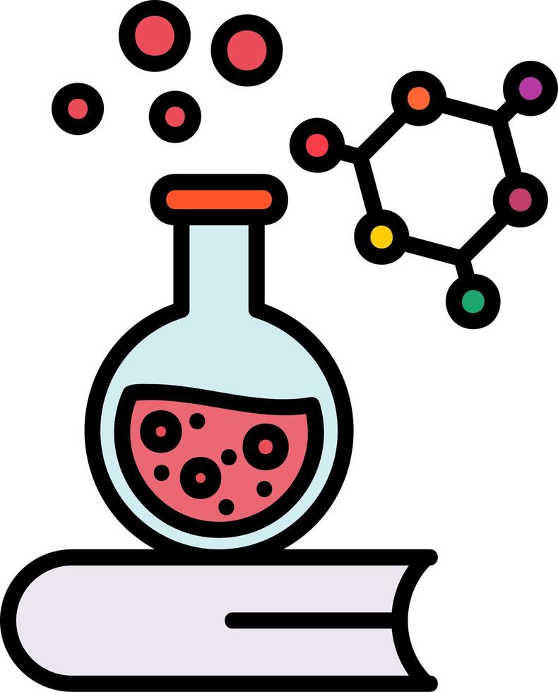 Science Book Vector Icon