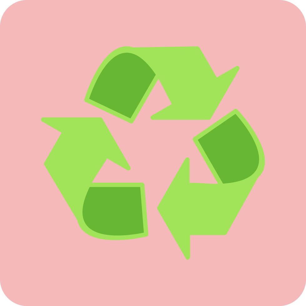 icono de vector de reciclaje