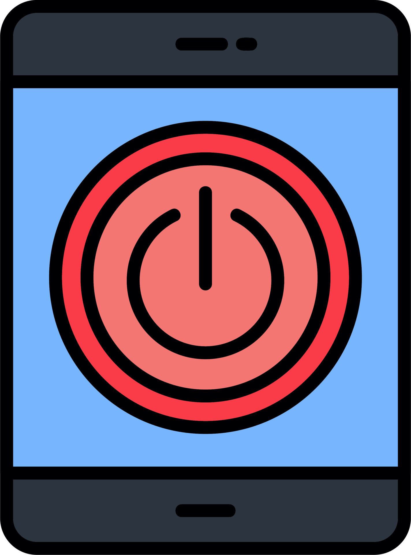 Power Switch Vector Icon 20441430 Vector Art at Vecteezy