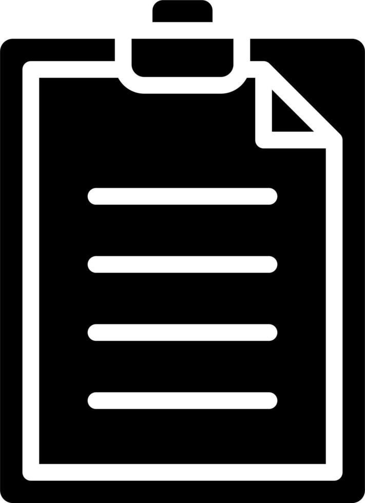 Clipboard Vector Icon
