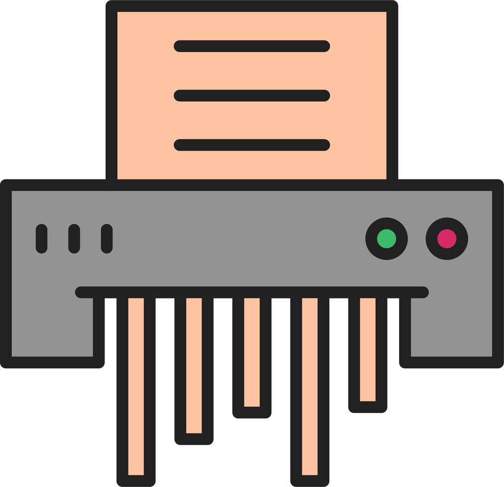 Paper Shredder Vector Icon