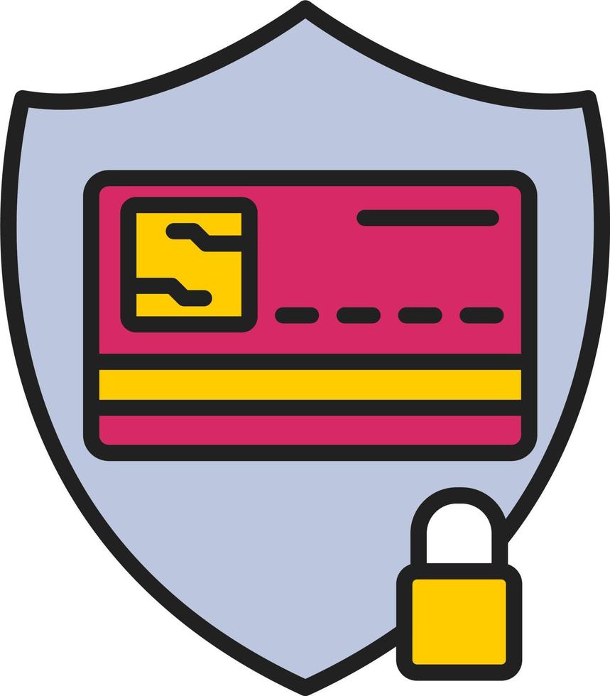 Card Security Vector Icon