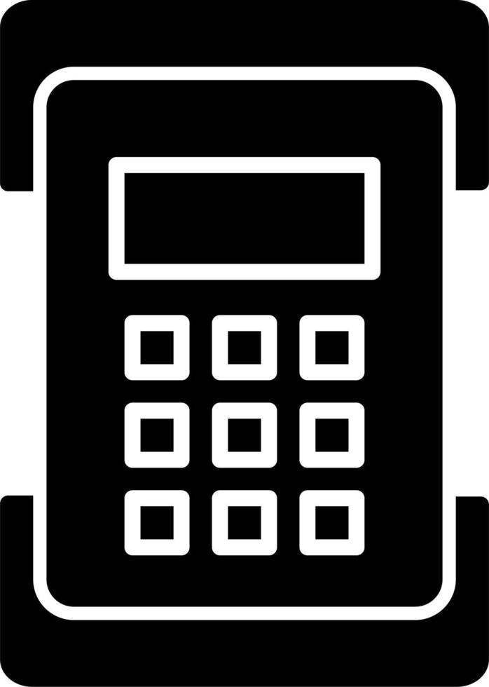 icono de vector de calculadora