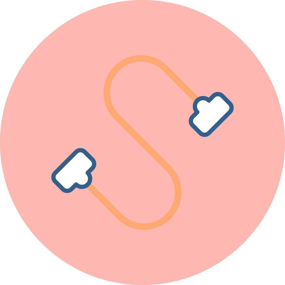 Resistance Band Vector Icon