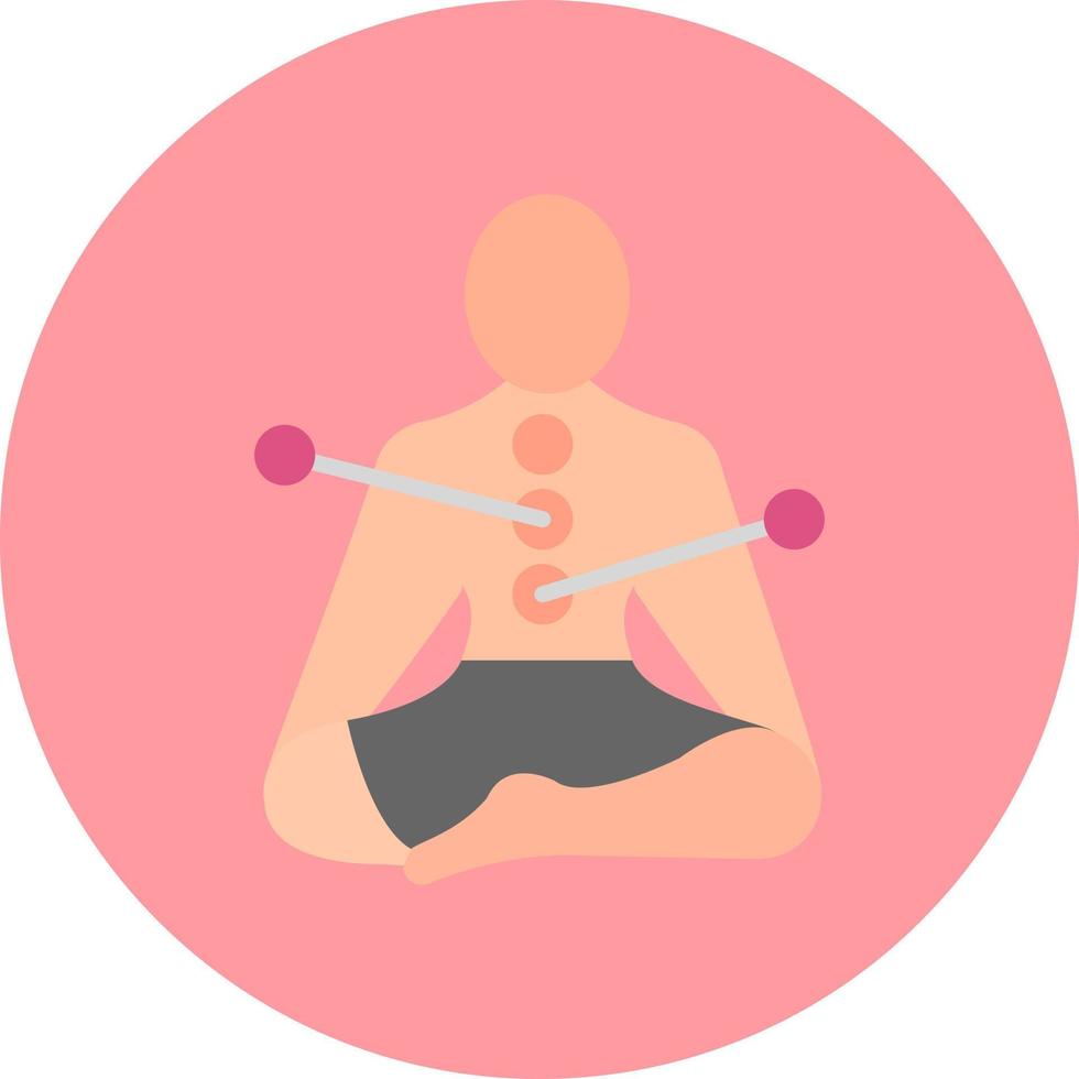 Acupuncture Vector Icon