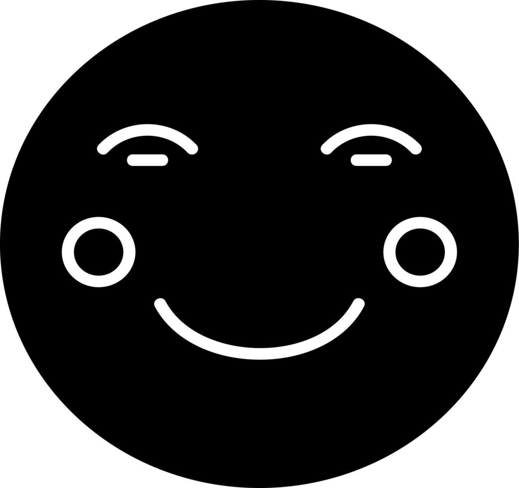 Blushing Vector Icon