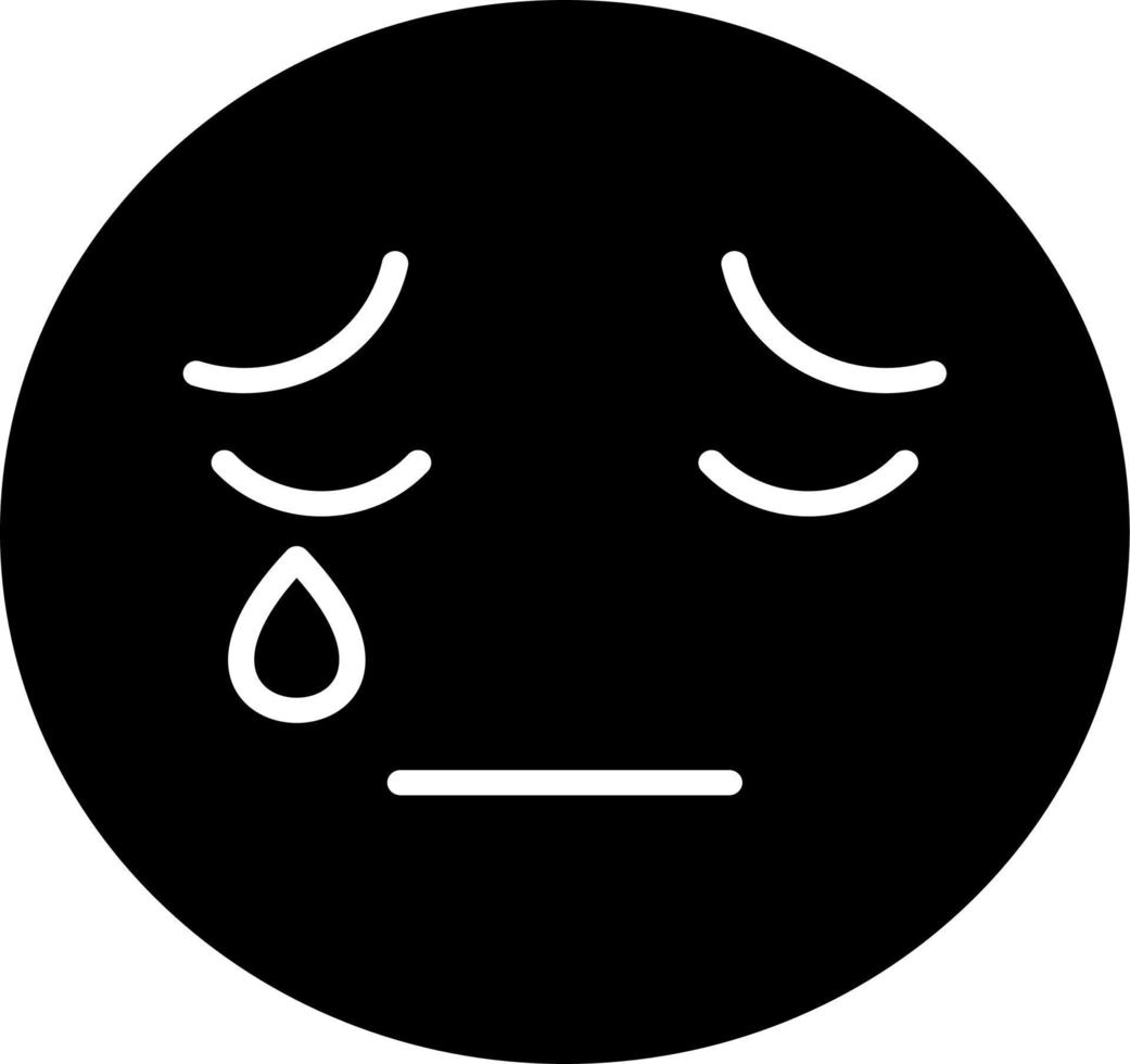 Crying Vector Icon