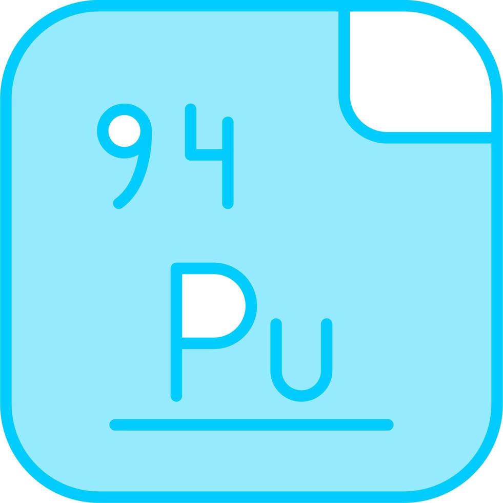 Plutonium Vector Icon