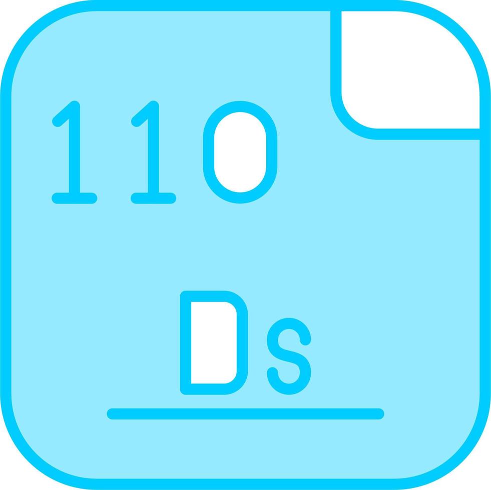 Darmstadtium Vector Icon