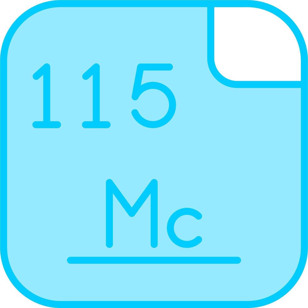 Moscovium Vector Icon