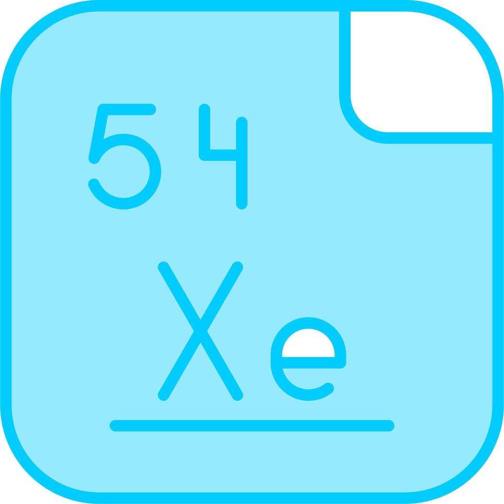 Xenon Vector Icon
