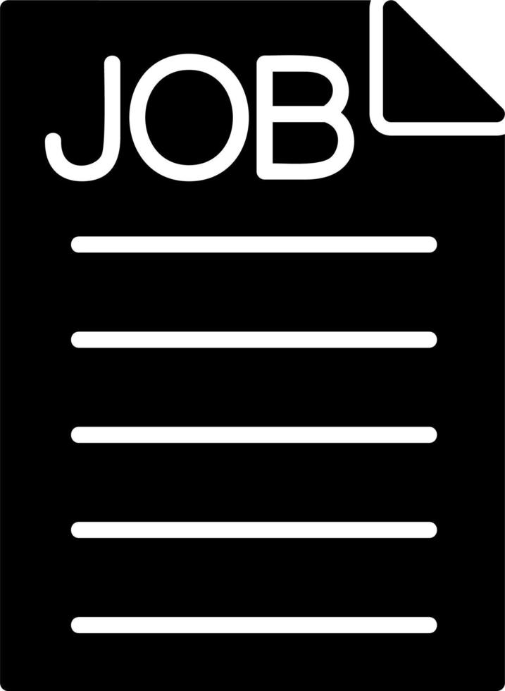 Job Vector Icon