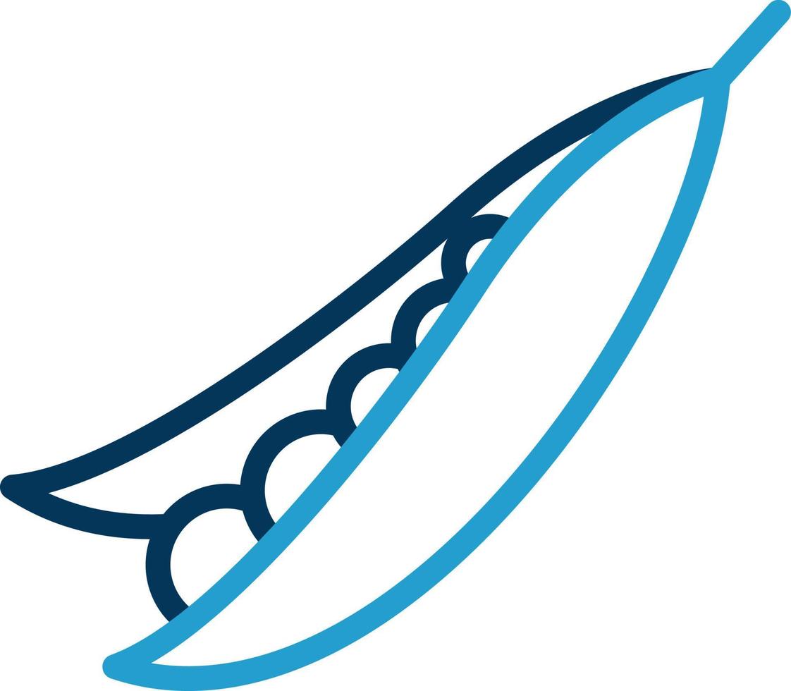 Peas Vector Icon Design
