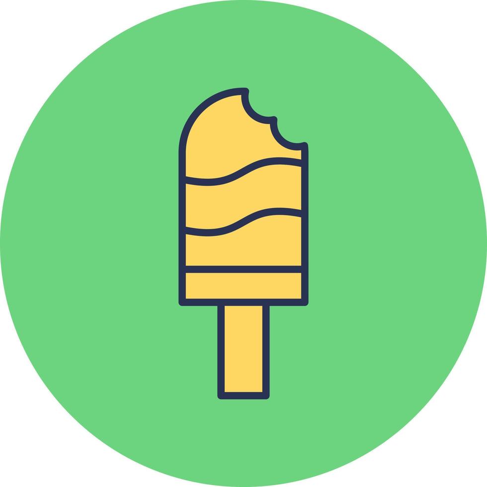 icono de vector de helado