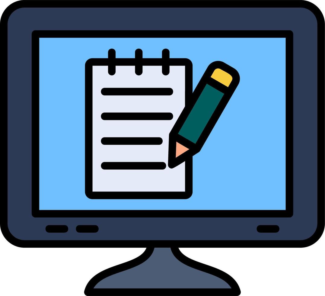 Note Pad Vector Icon