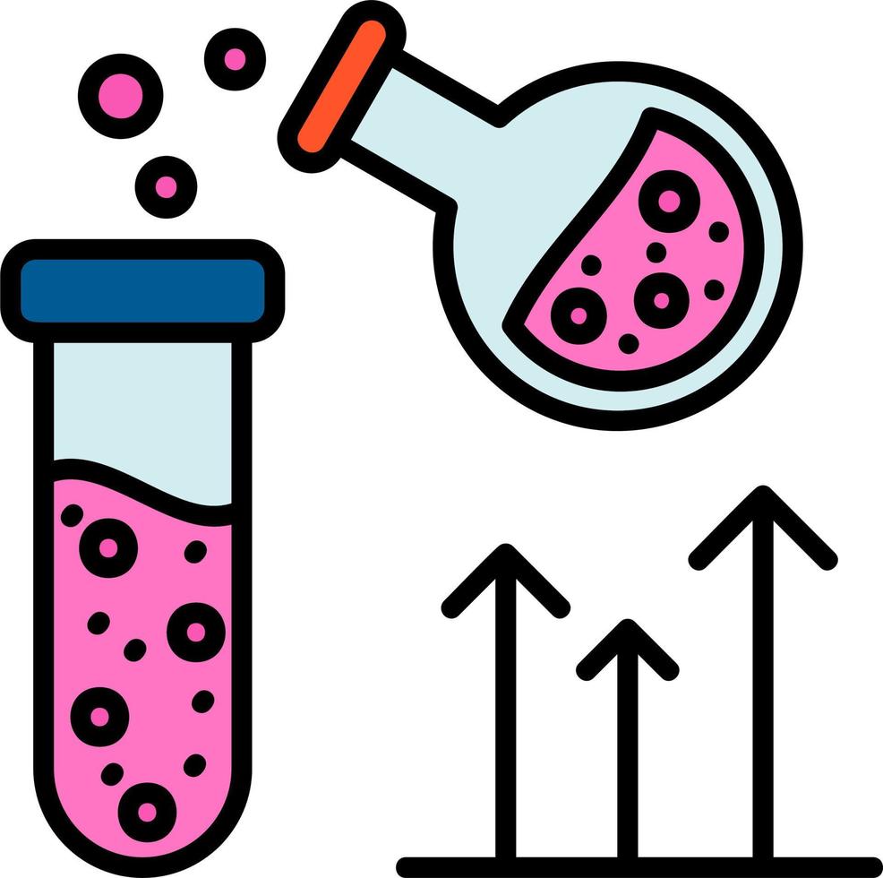 icono de vector de química