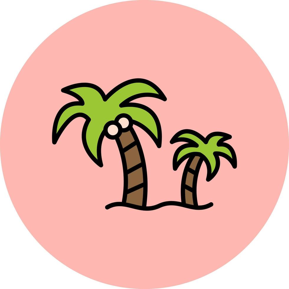 Palm Tree Vector Icon