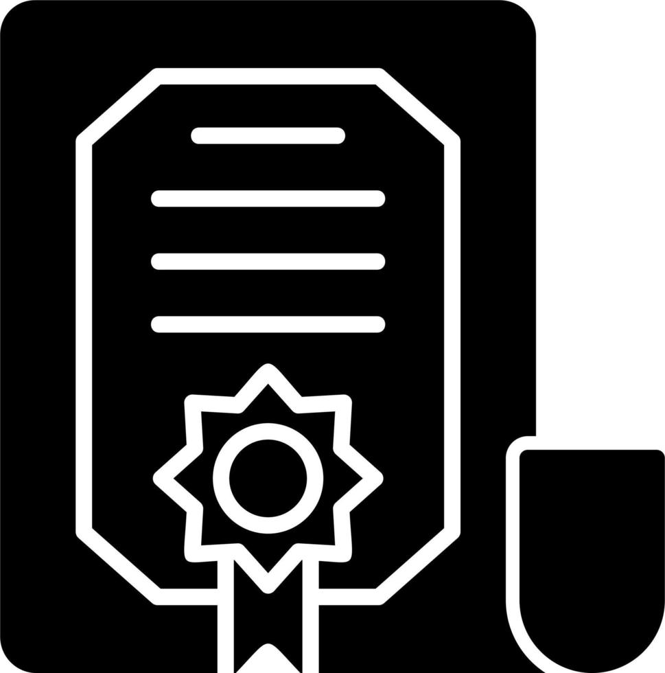 Certificate Vector Icon