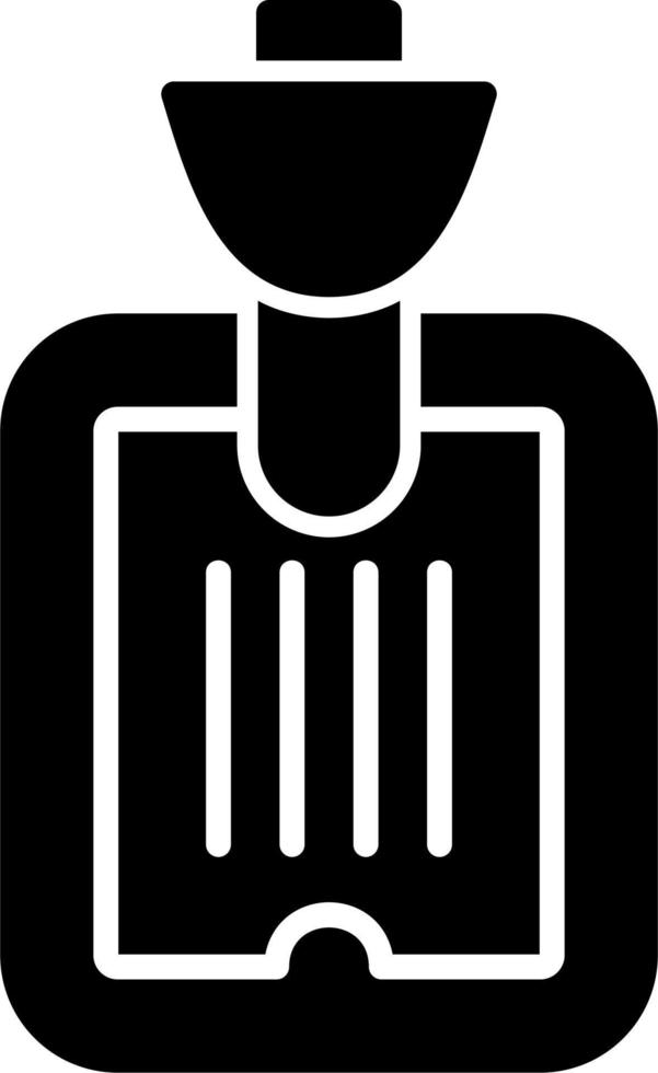 Hot Water Bottle Vector Icon