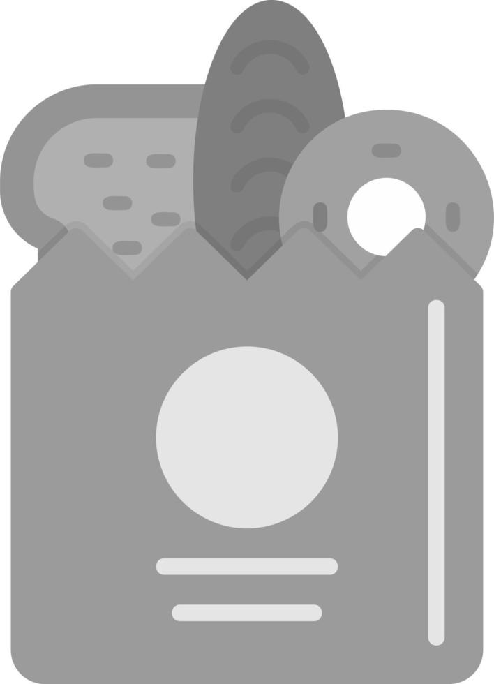 Grocery Bag Vector Icon