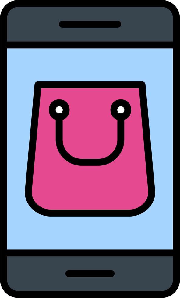 Online Shopping Vector Icon