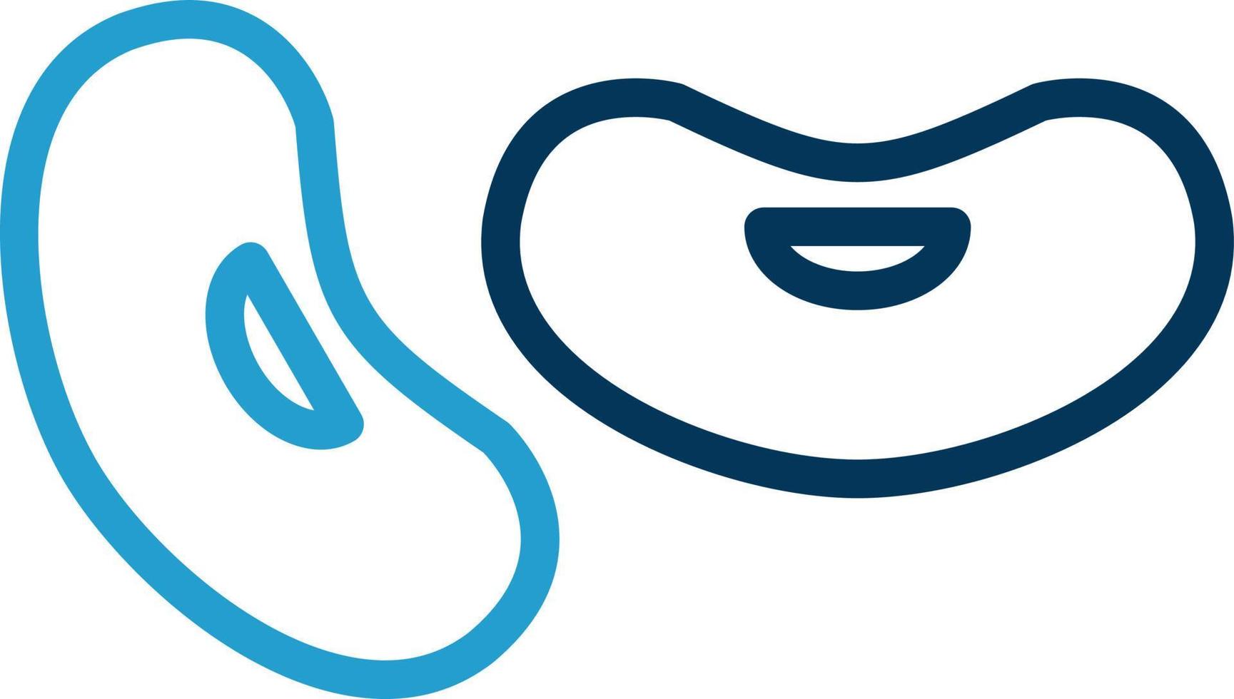 Bean Vector Icon Design