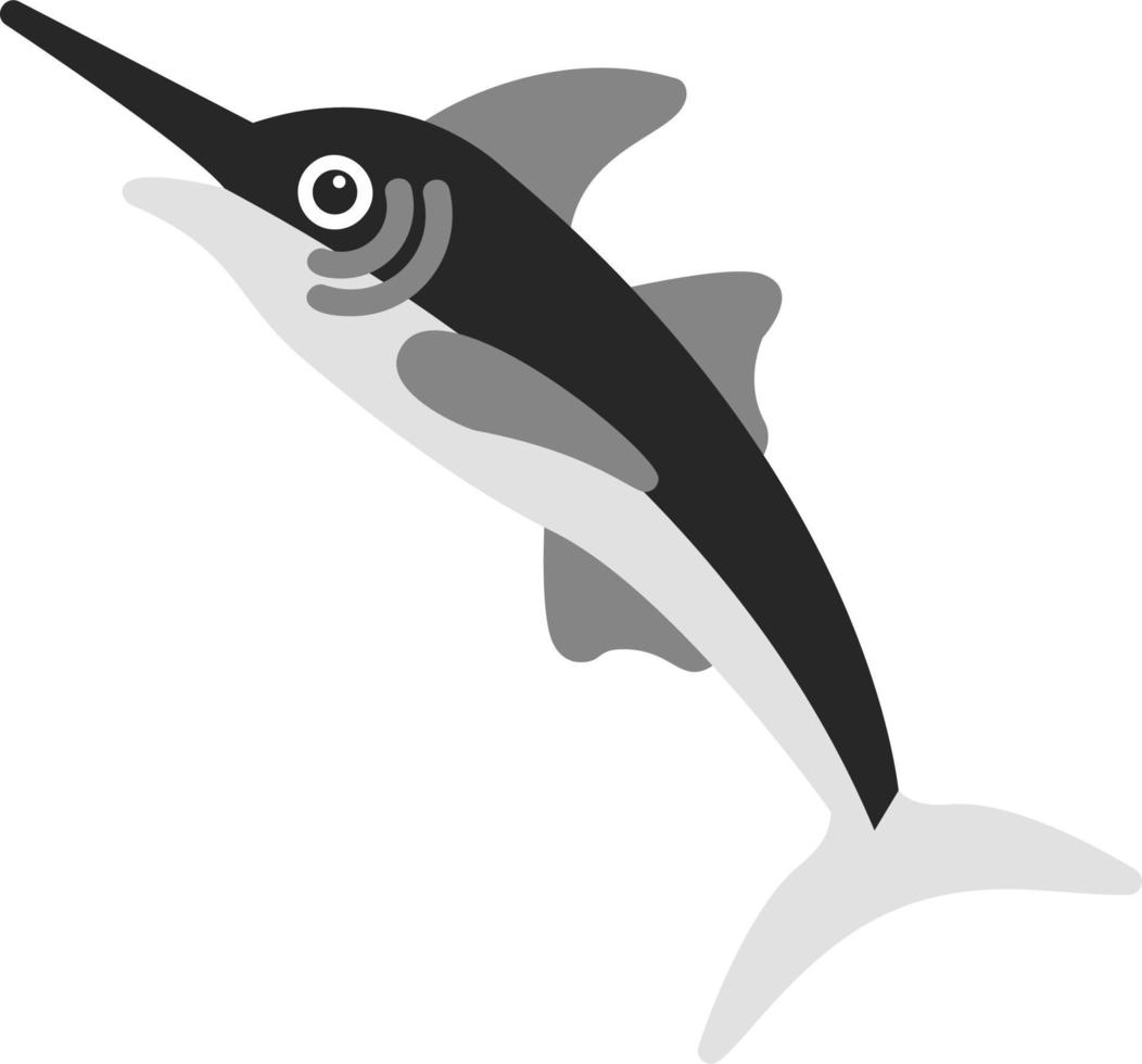 Blue Marlin Vector Icon