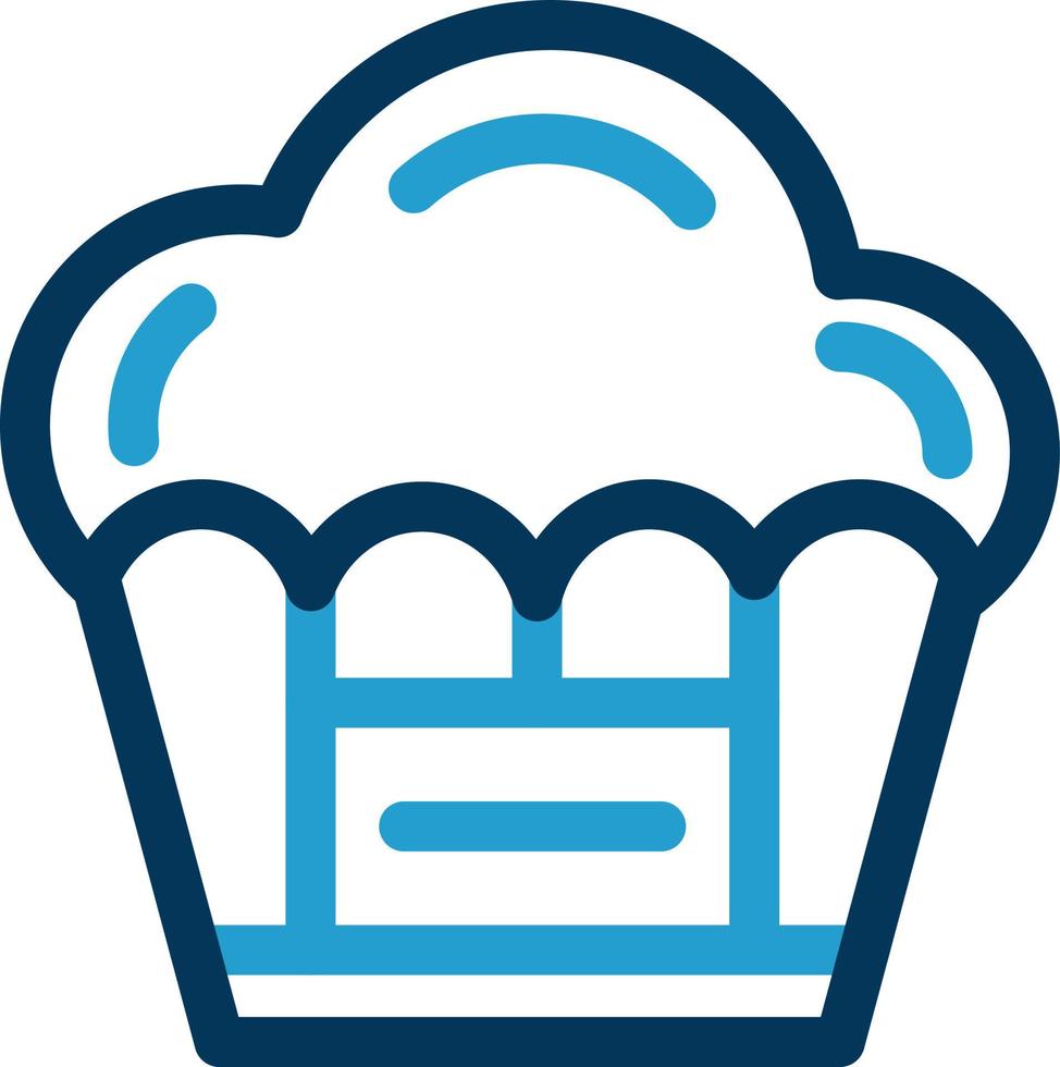 Muffin Vector Icon Design