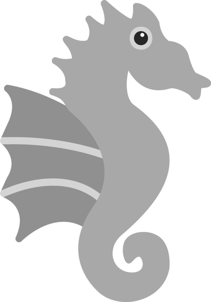 Seahorse Vector Icon