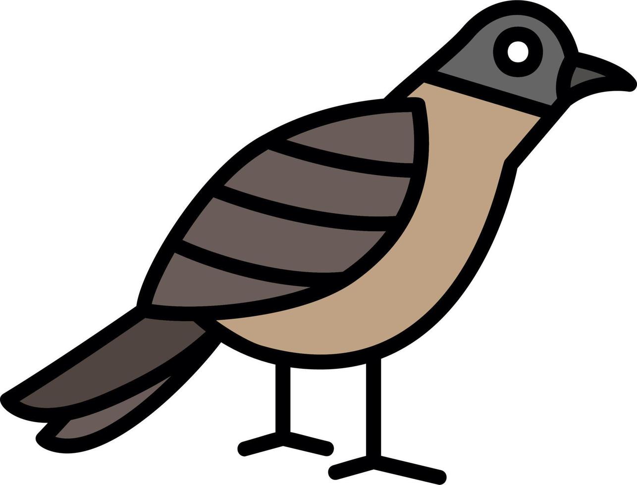 Sparrow Vector Icon