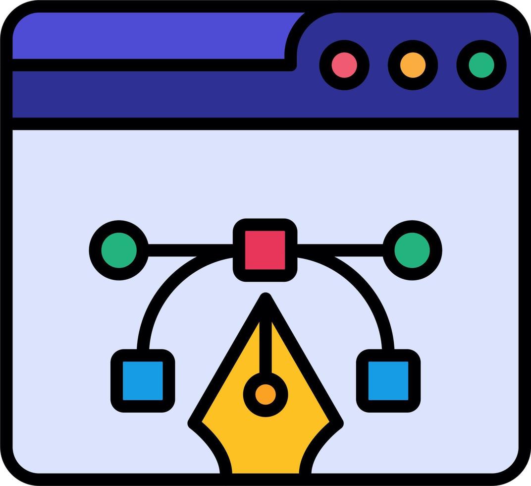 Web Design Vector Icon