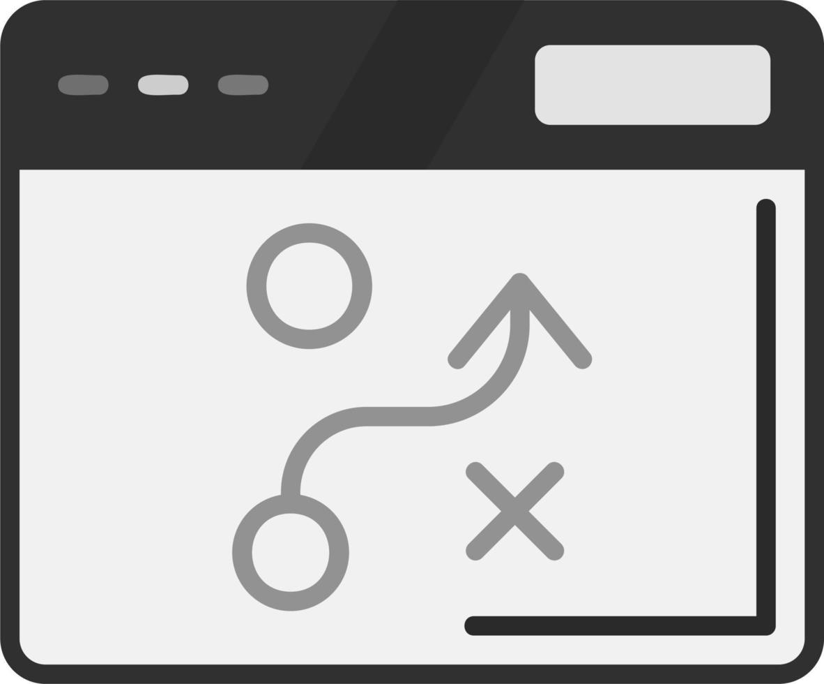 Strategic Plan Vector Icon