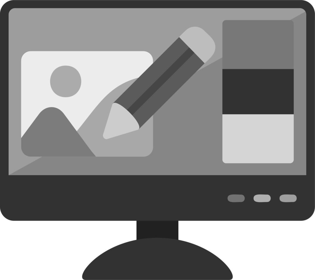 Photo Editing Vector Icon