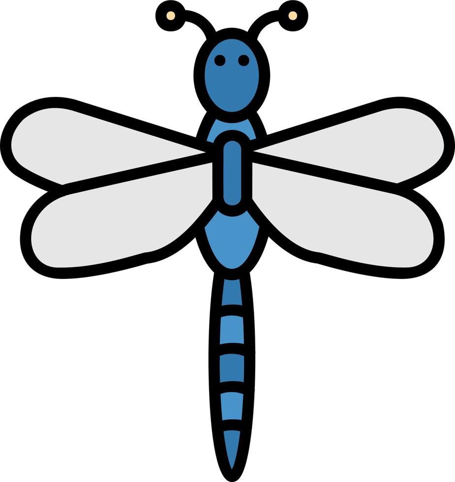 Dragonfly Vector Icon