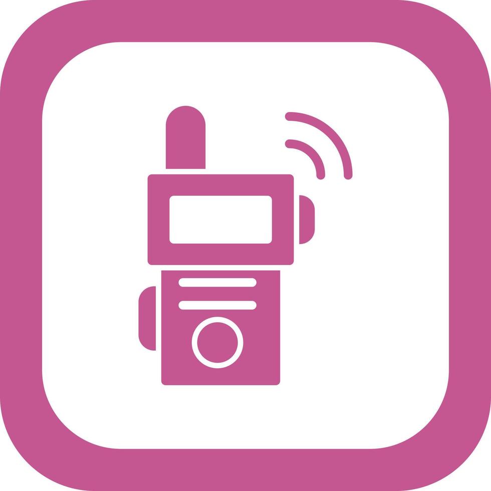 Walkie Talkie Vector Icon