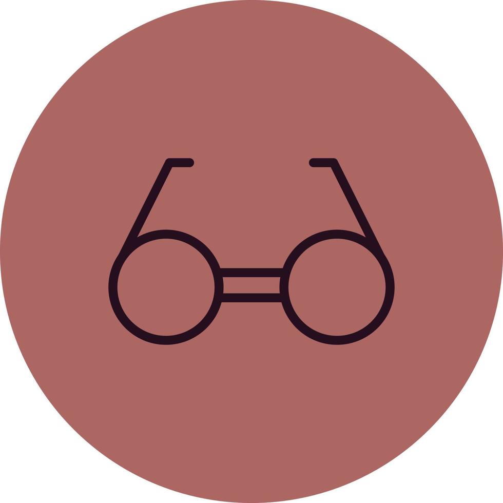 Eye Glasses Vector Icon