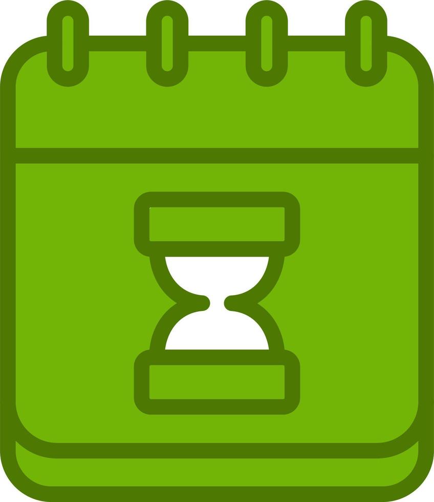 Sand Clock Vector Icon