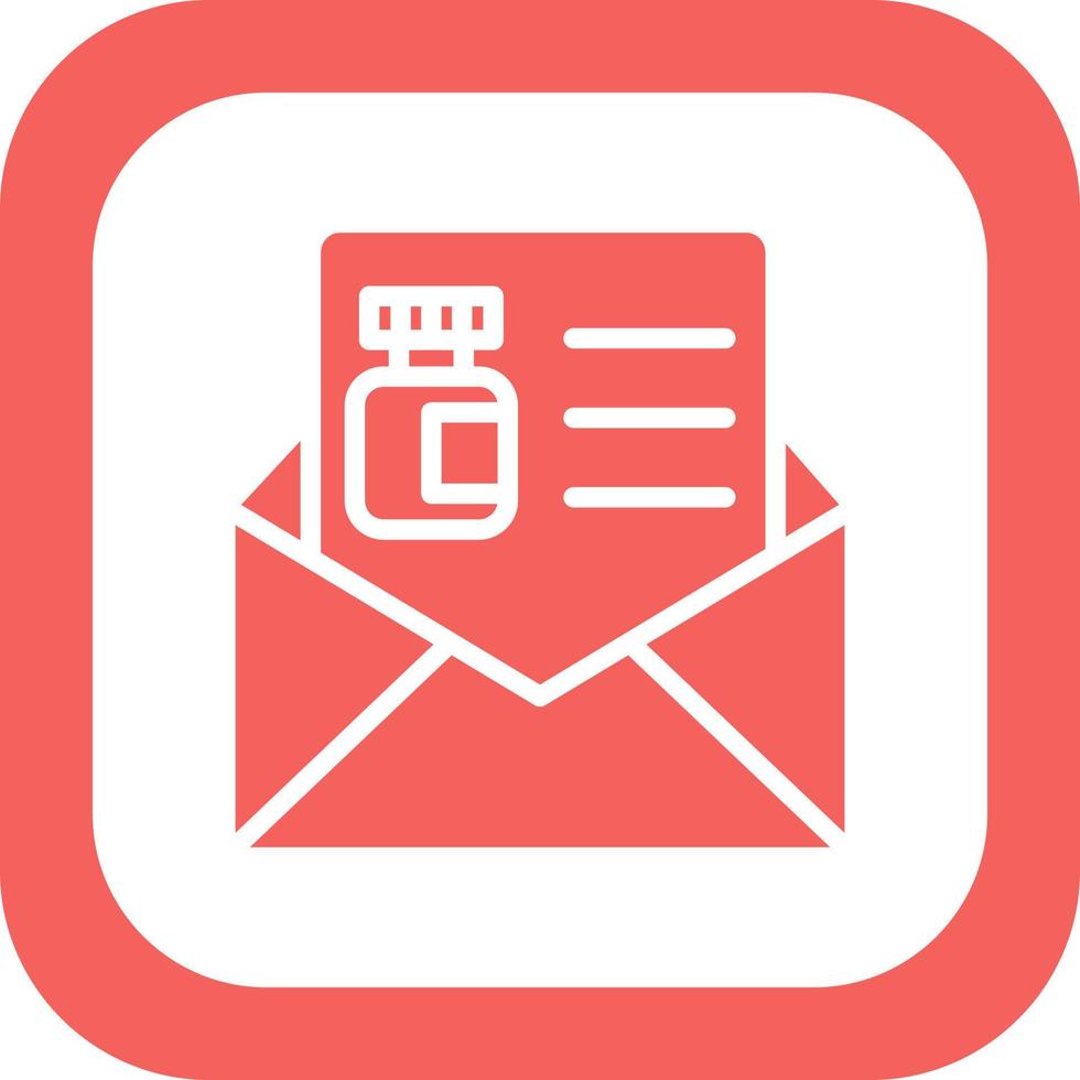 icono de vector de correo