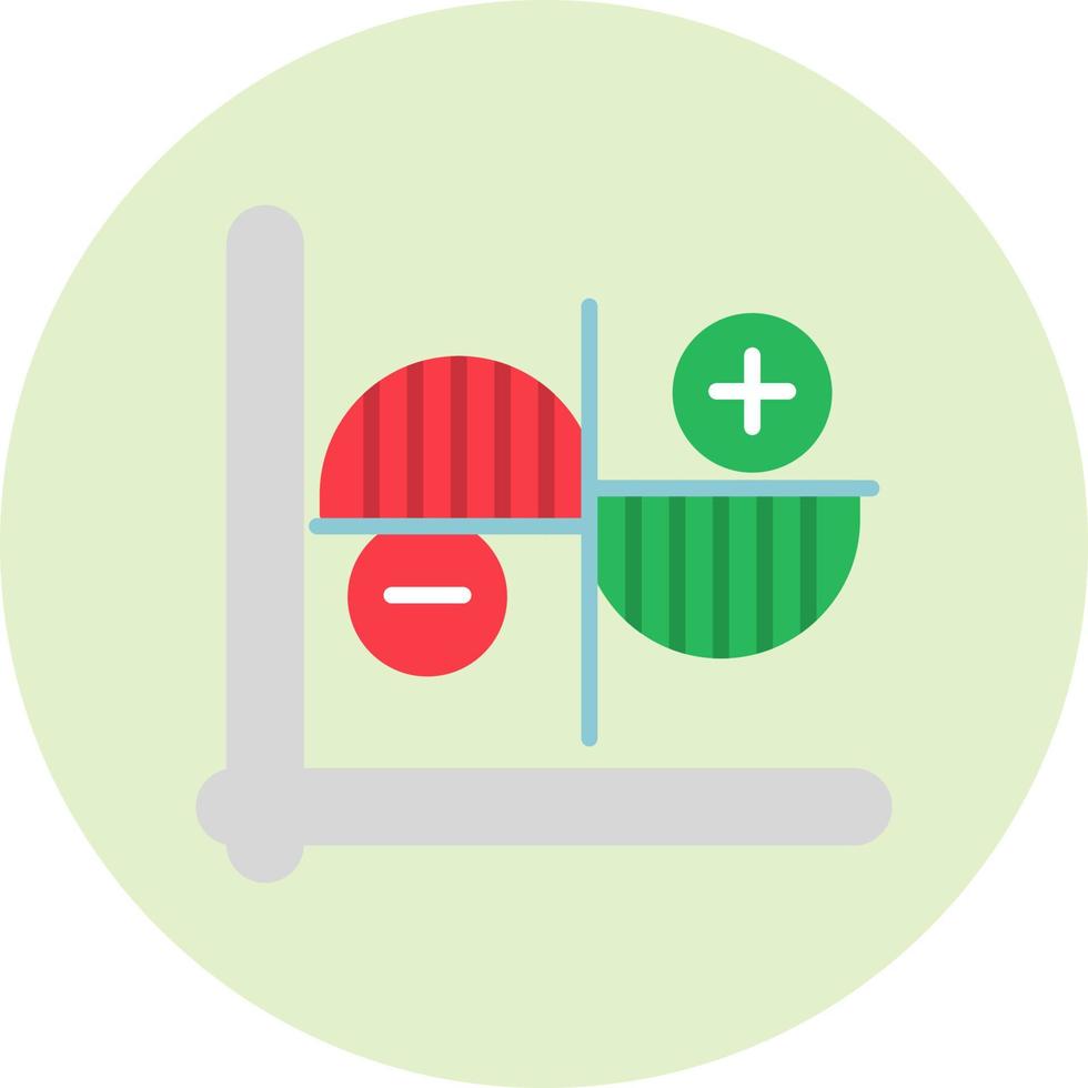 Market Fluctuation Vector Icon