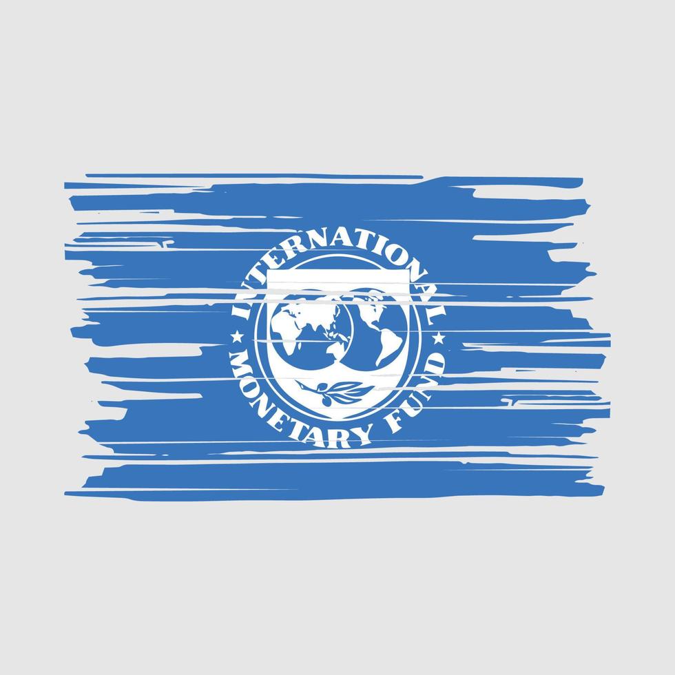 IMF Flag Brush vector