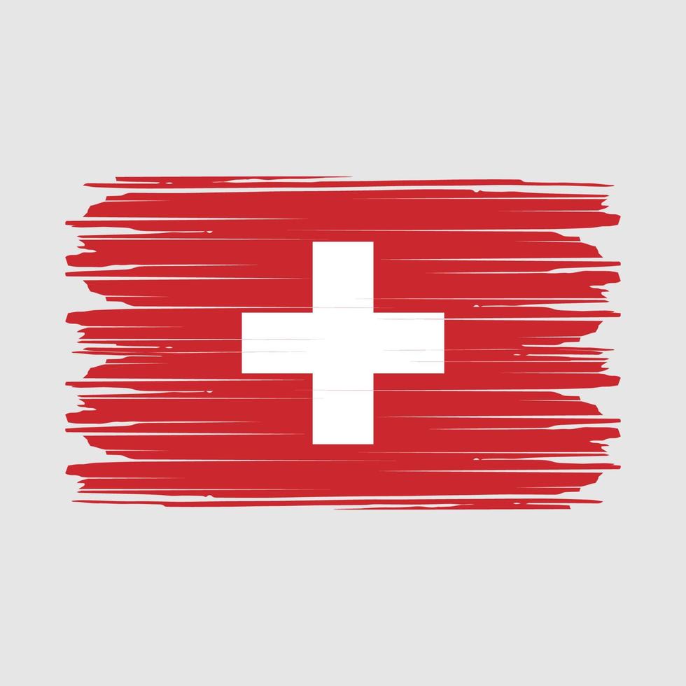 vector de bandera de suiza