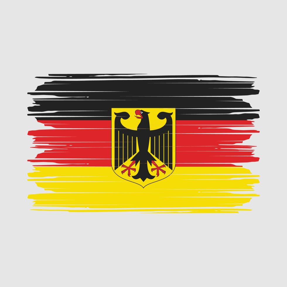 vector de bandera de alemania