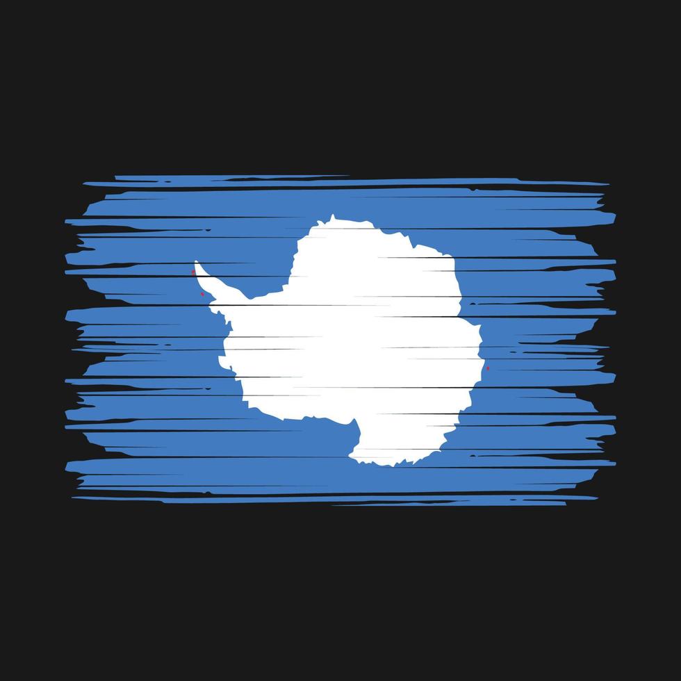 Antarctica Flag Vector