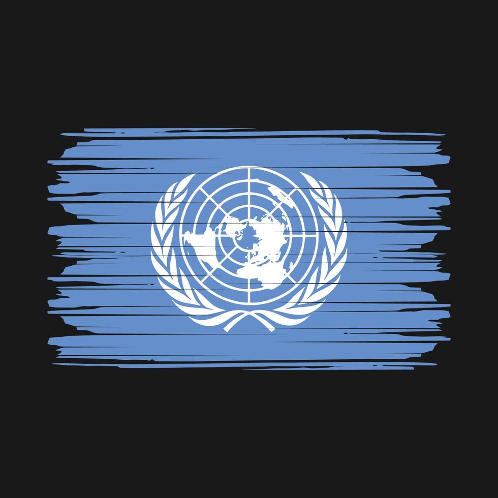 United Nations Flag Vector