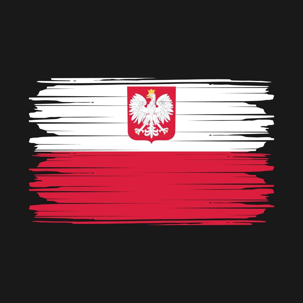 Poland Flag Vector