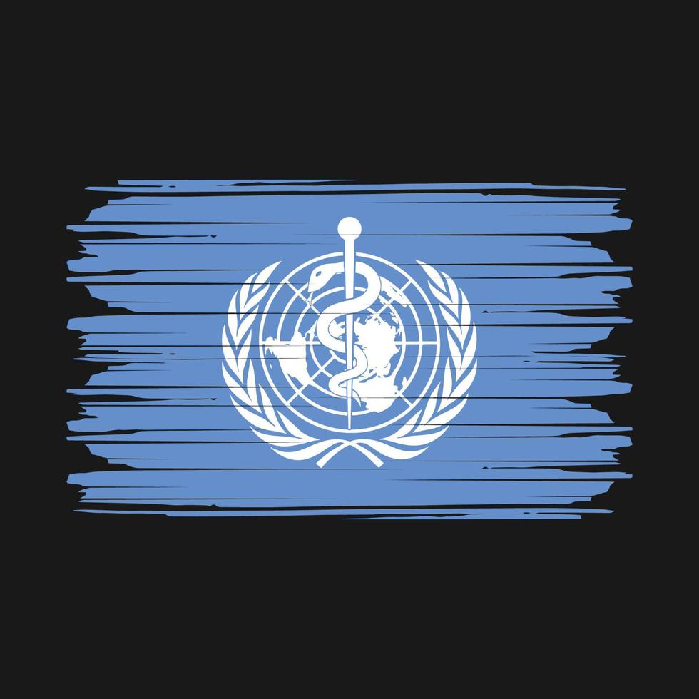 WHO Flag Vector
